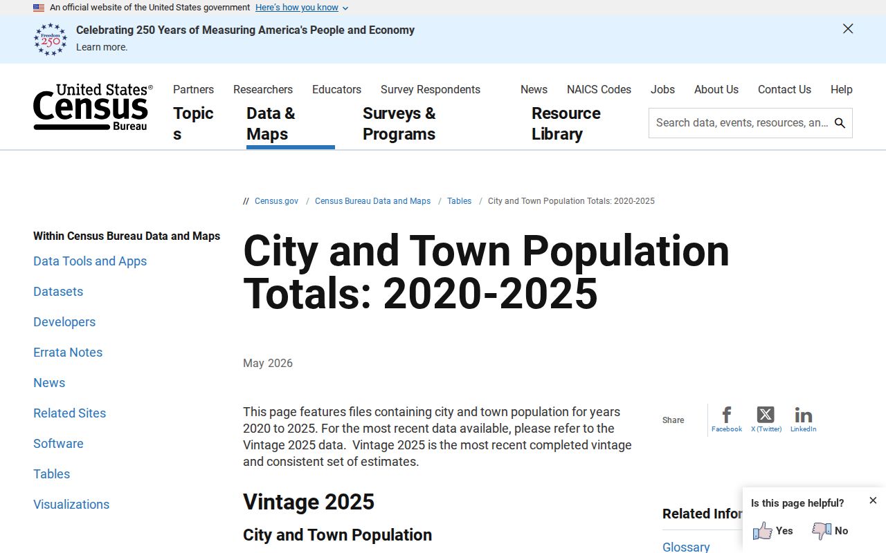 Bayside criminal records and official city population estimates