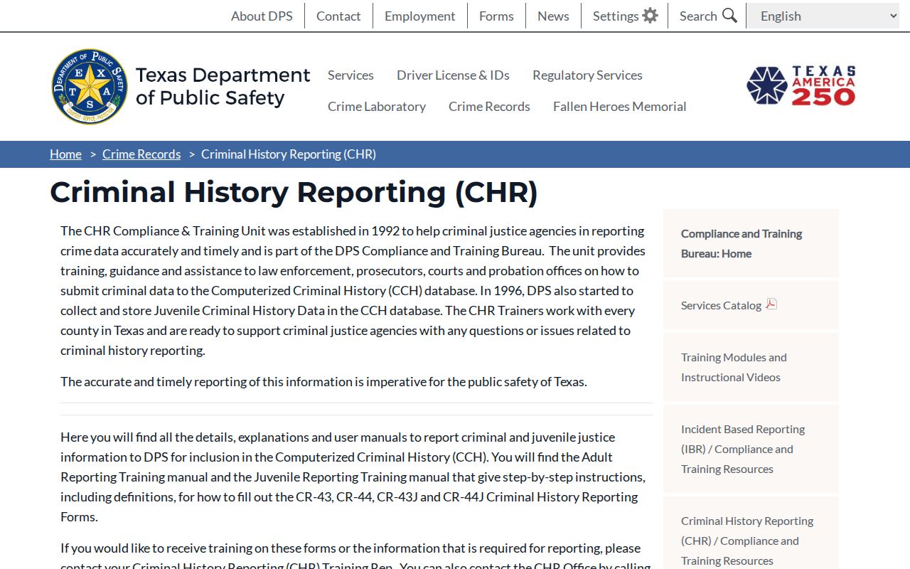 Texas reporting context for Refugio County sex offender records